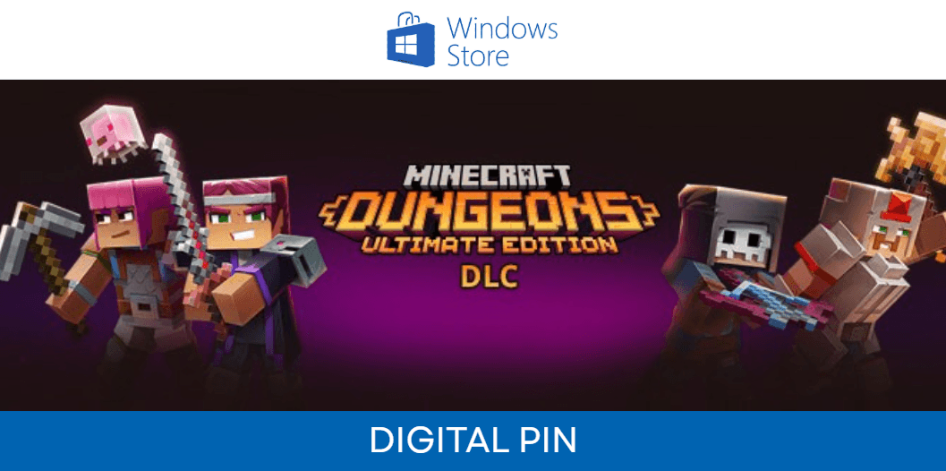 (PC) Minecraft Dungeons Ultimate DLC Bundle Key GLOBAL