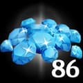 86 алмазов
