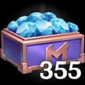 355 алмазов
