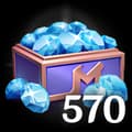 570 алмазов