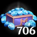 706 алмазов