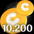 10200 Coins