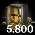 5000 + 800 золота