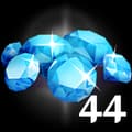 44 алмазов