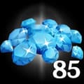 85 алмазов