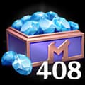 408 алмазов