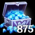 875 алмазов